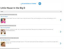 Tablet Screenshot of littlehouseinthebigd.com